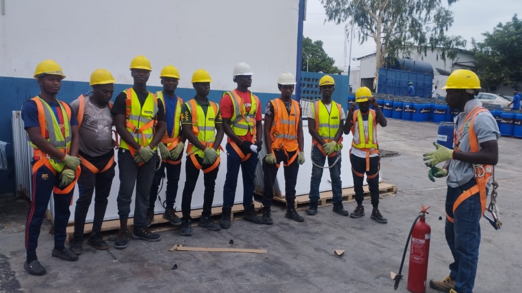 Jacbit engineering team on-site in safety gear